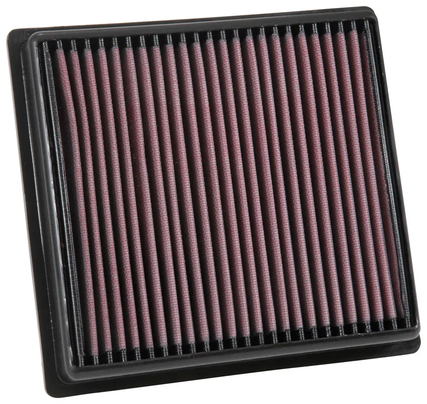 33-5064 – K&N FILTER Air Filter, Washable Red Cotton Gauze Panel